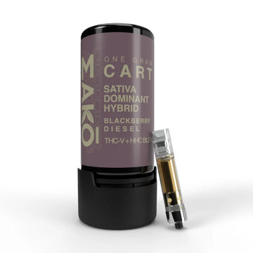 HHC + THC-V 10% Sativa Cart – Blackberry Diesel