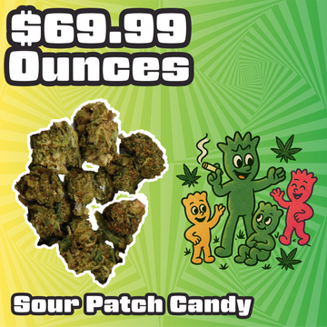 THC-A Flower – Sour Patch Candy Smalls – Sativa
