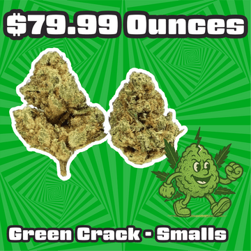 THC-A Flower – Green Crack Smalls - Sativa