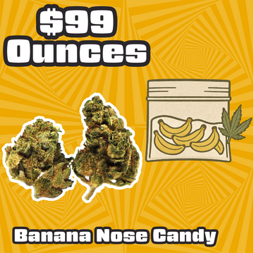 THC-A Flower – Banana Nose Candy - Sativa