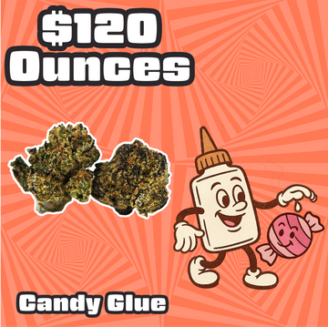 THC-A Flower – Candy Glue - Sativa