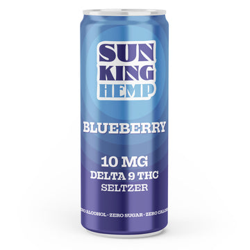 Sun King – 10mg THC Infused - Blueberry Seltzer