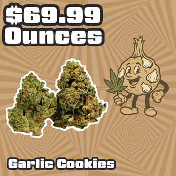 THC-A Flower – Garlic Cookies – Hybrid