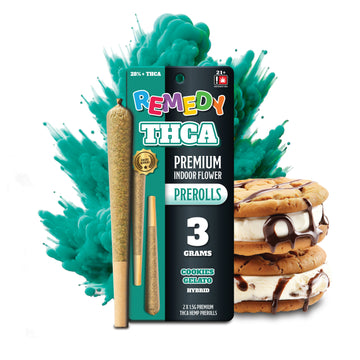 THC-A 1.5g Pre-Rolls - 2 Pack – Cookies Gelato - Hybrid