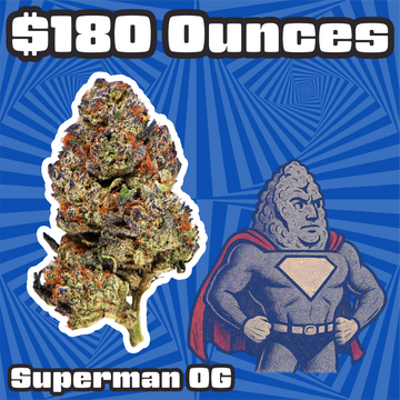 THC-A Flower – Superman OG - Indica