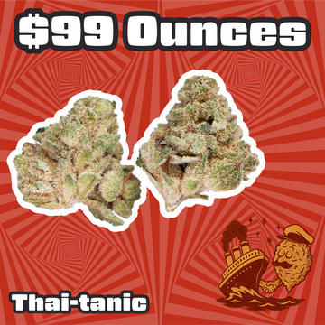 THC-A Flower – Thai-tanic – Sativa