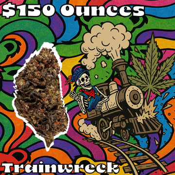 THC-A Flower – Trainwreck – Hybrid