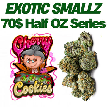 THC-A Flower – Organic Indoor Smalls – Cherry Cookies – Indica