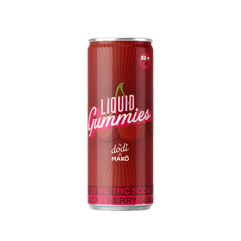 Liquid Gummies – Black Cherry Gummy - 25mg THC