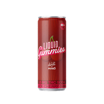 Liquid Gummies – Black Cherry Gummy - 25mg THC