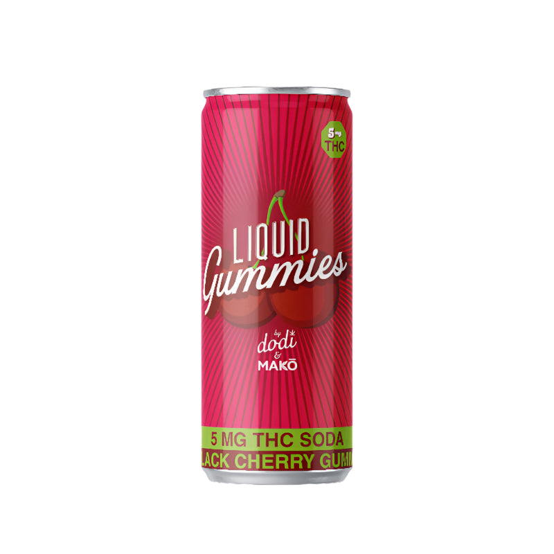 Liquid Gummies – Black Cherry Gummy - 5mg THC