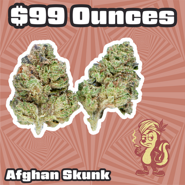 THC-A Flower – Afghan Skunk - Indica