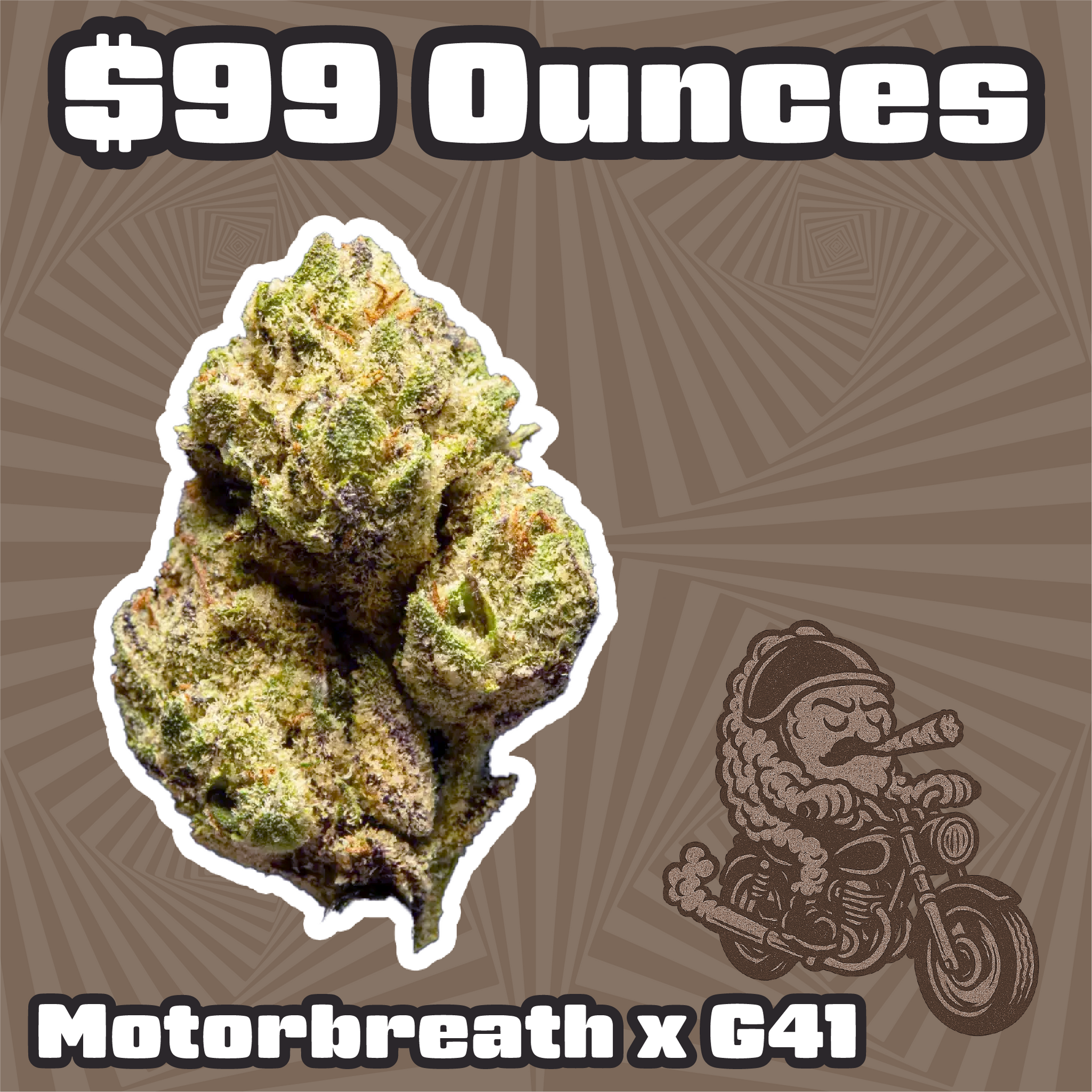 THC-A Flower  – Motorbreath x G41 – Hybrid