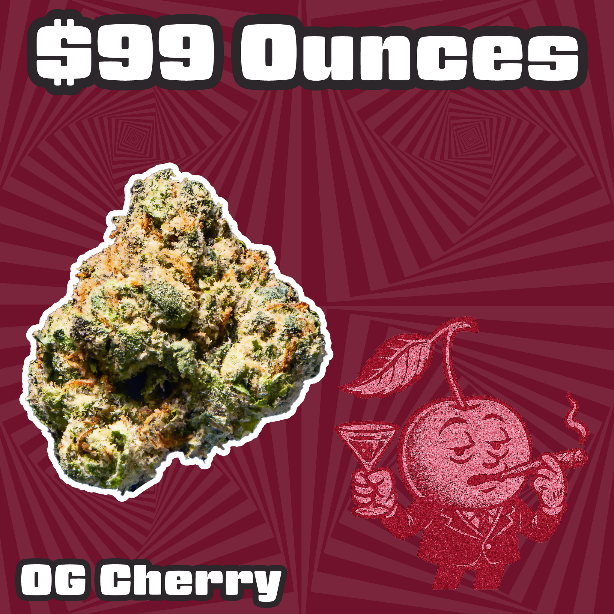 THC-A Flower  – OG Cherry – Hybrid