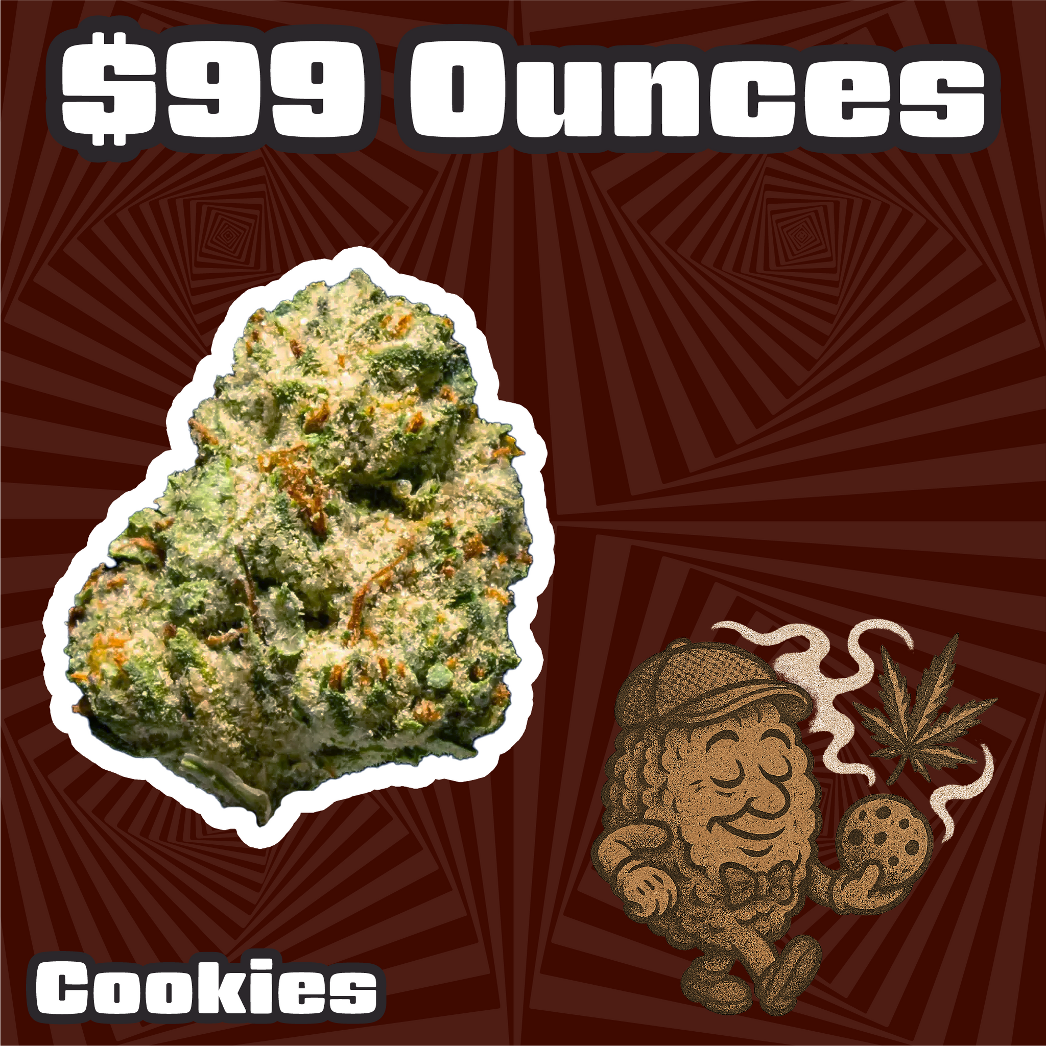 THC-A Flower – Cookies – Hybrid