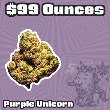 THC-A Flower  – Purple Unicorn – Hybrid