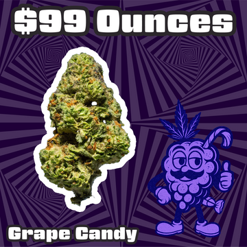 THC-A Flower  – Grape Candy – Indica