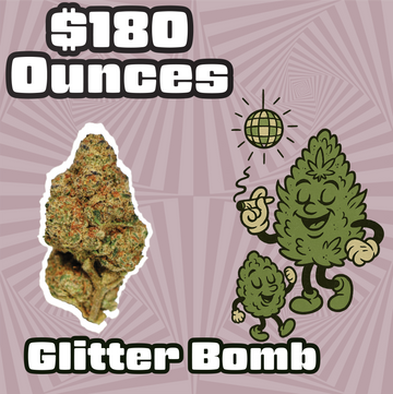 THC-A Flower – Glitter Bomb - Hybrid