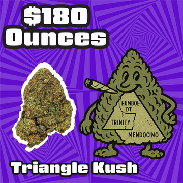 THC-A Flower – Triangle Kush - Hybrid