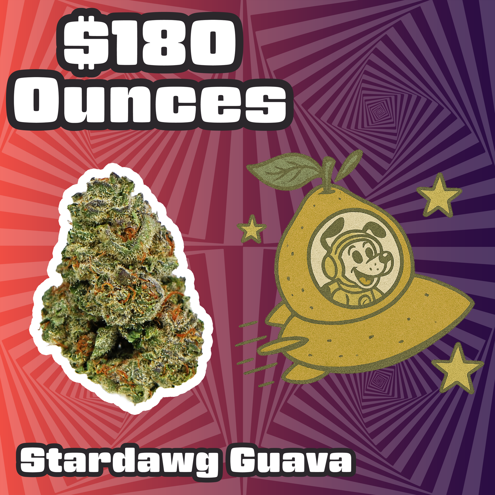 THC-A Flower – Stardawg Guava - Sativa