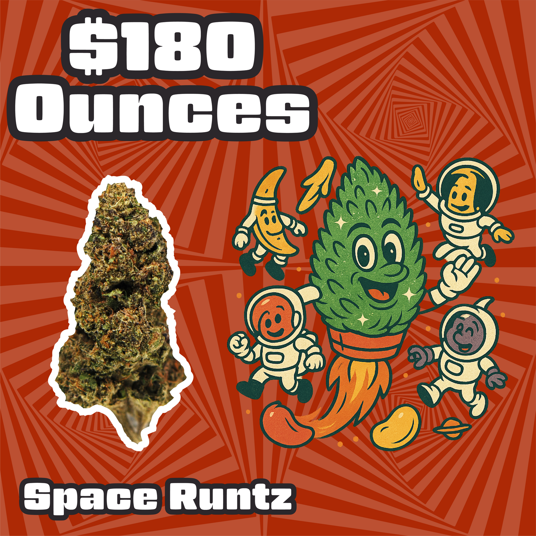 THC-A Flower – Space Runtz - Hybrid
