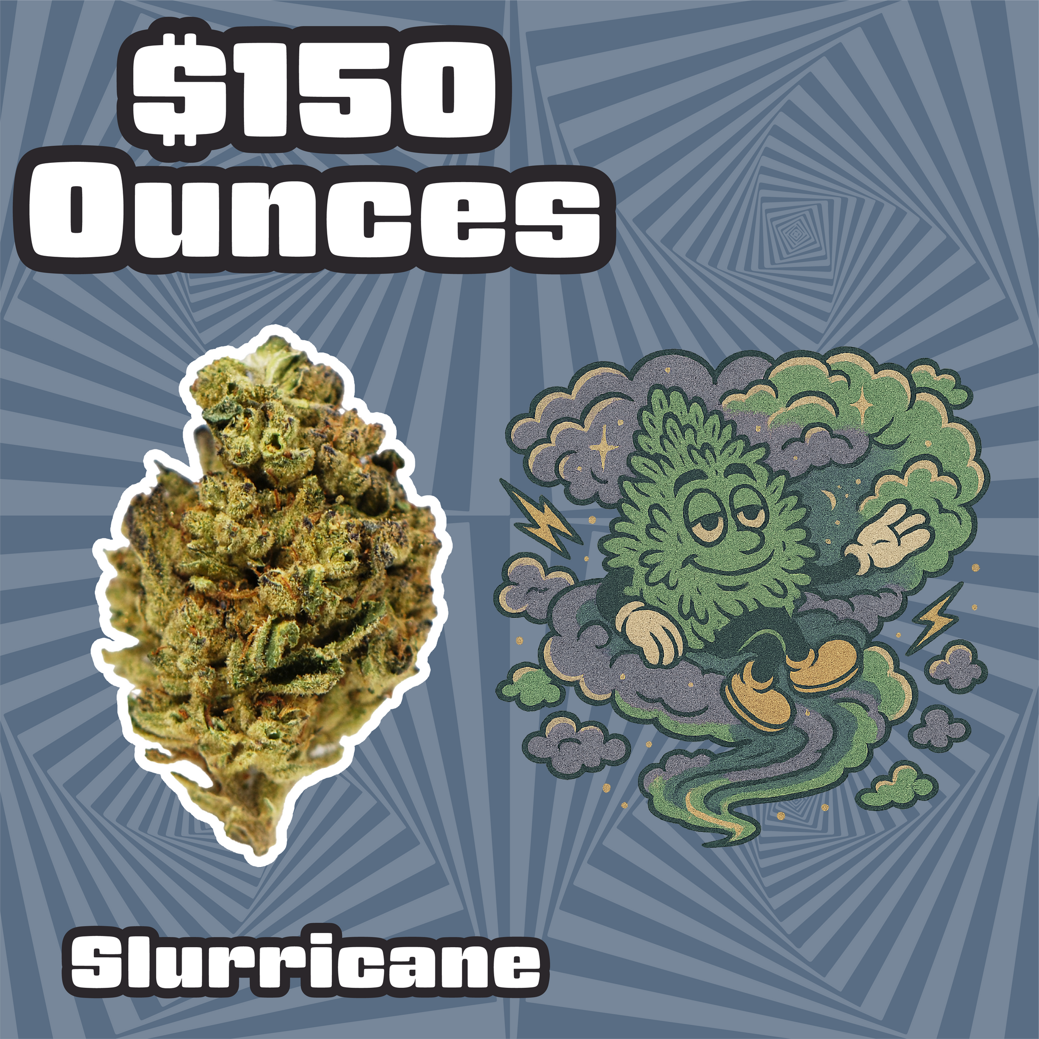 THC-A Flower – Slurricane - Hybrid