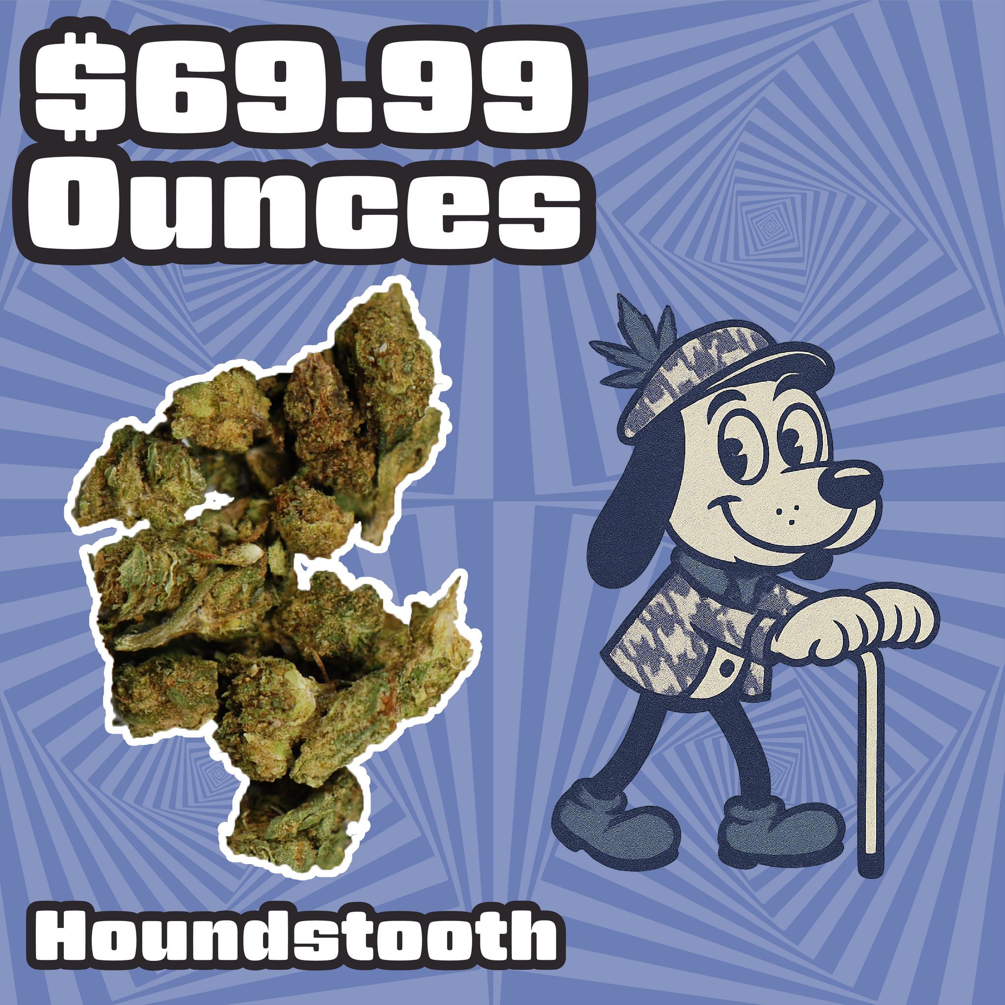THC-A Flower – Houndstooth Smalls – Sativa