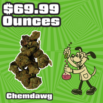 THC-A Flower – Chemdawg Smalls – Hybrid
