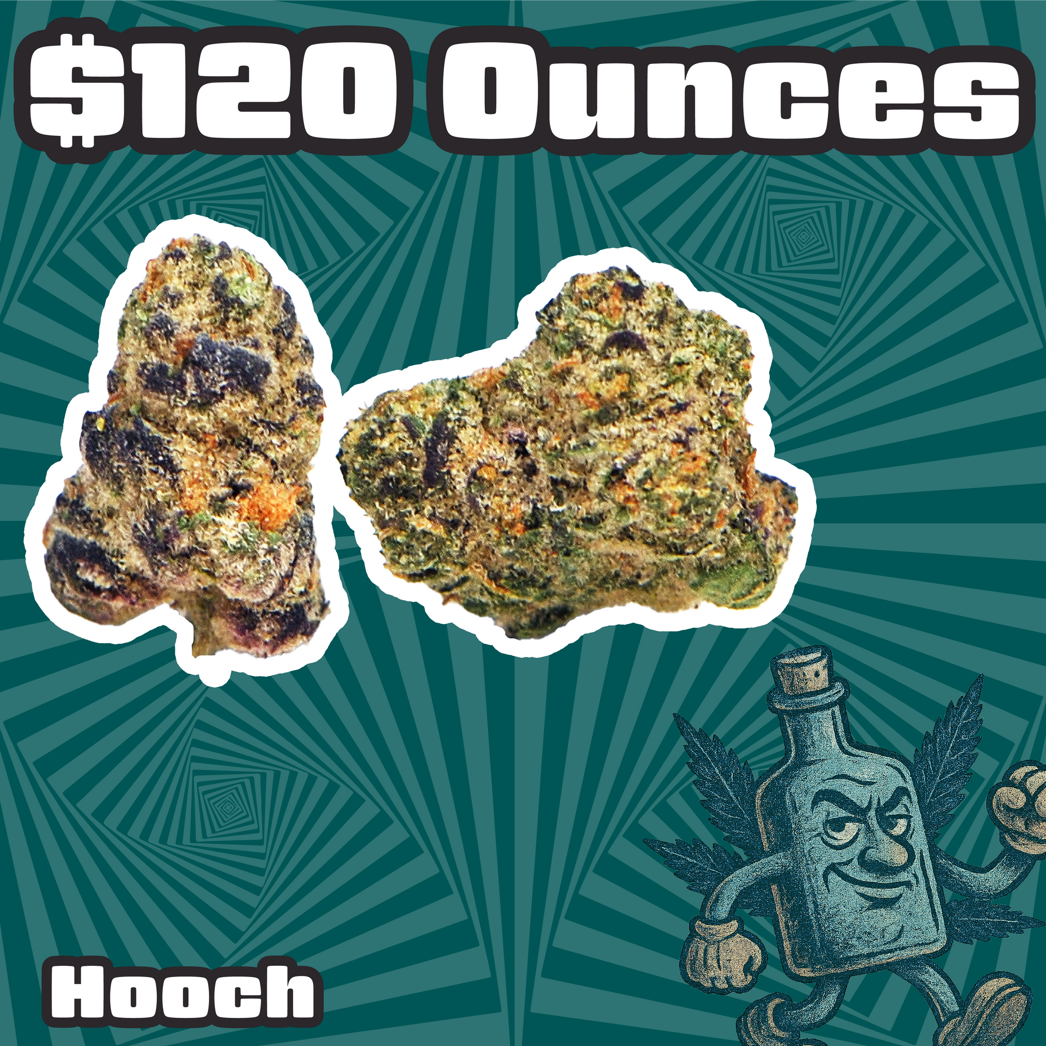 THC-A Flower  – Hooch - Hybrid