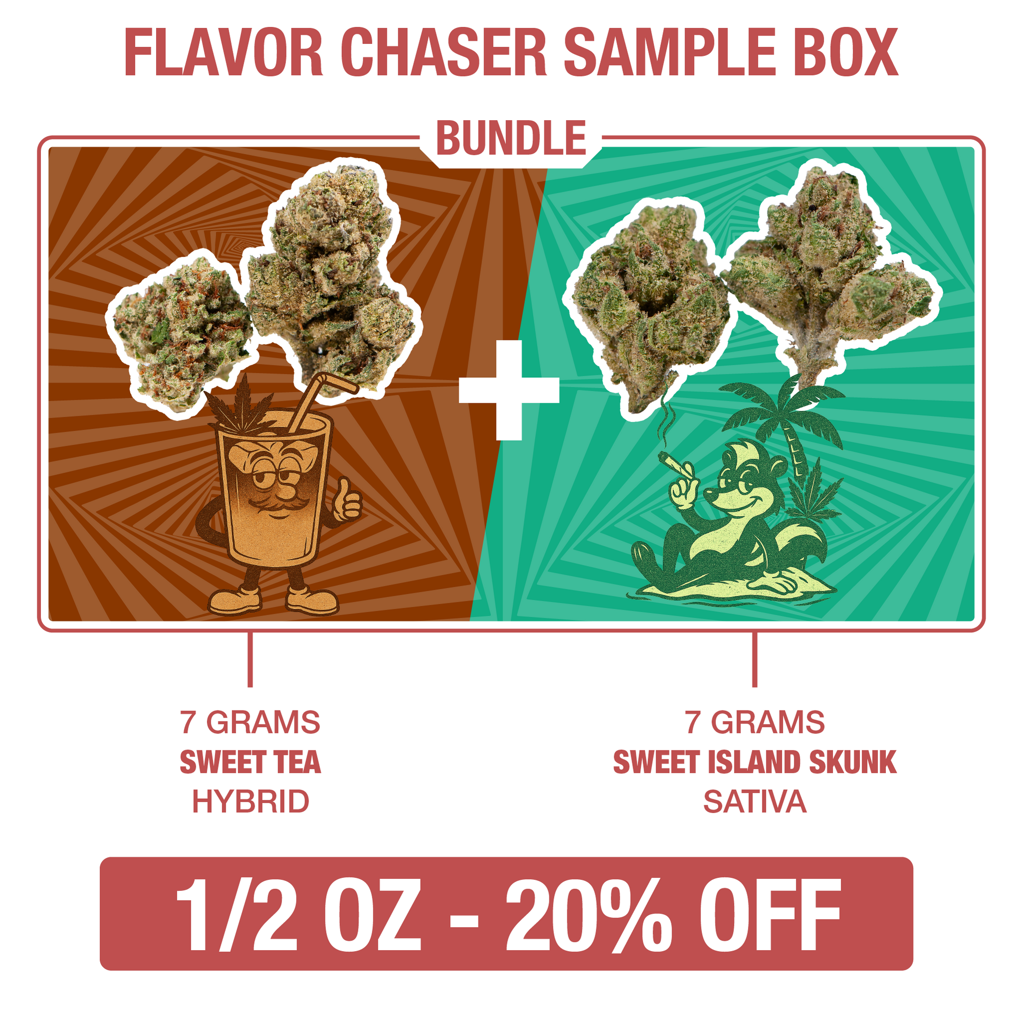 Flavor Chaser Sample Box - THCa Flower Bundle