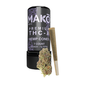 THC-A 1g Pre-Rolls – 7 pack – Hybrid - Hash Core Caribbean Cookies