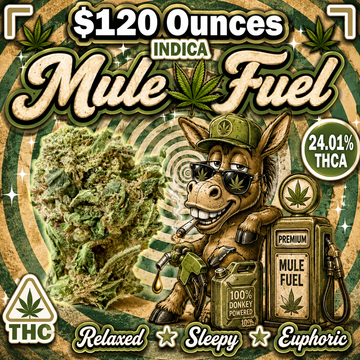 THC-A Flower  – Mule Fuel – Indica