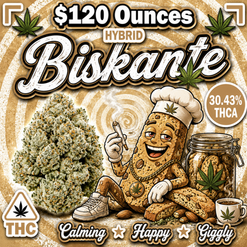 THC-A Flower  – Biskante – Hybrid