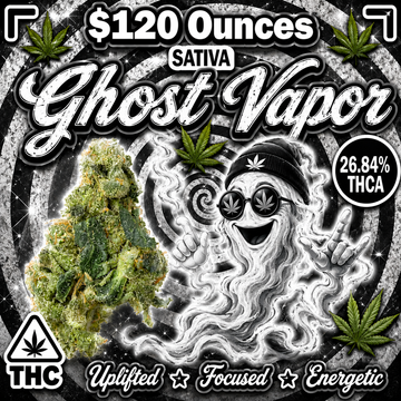 THC-A Flower  – Ghost Vapor – Sativa