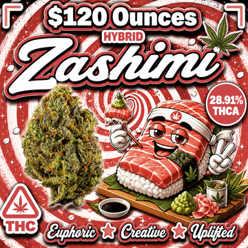 THC-A Flower  – Zashimi – Hybrid
