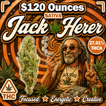 THC-A Flower  – Jack Herer – Sativa
