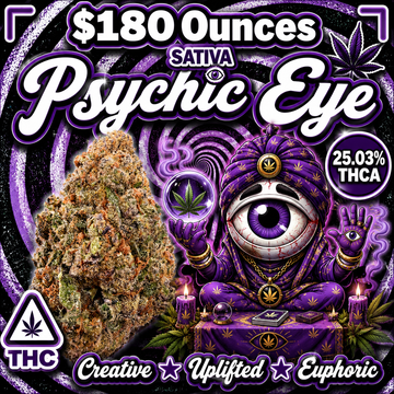 THC-A Flower  – Psychic Eye - Sativa