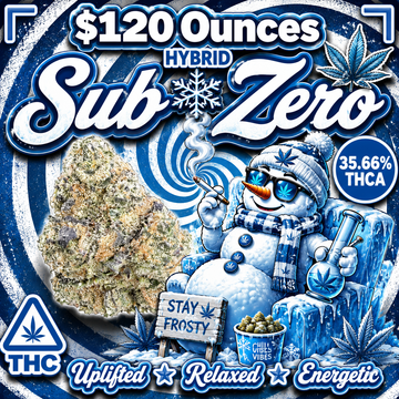 THC-A Flower  – Sub Zero – Hybrid