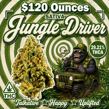 THC-A Flower  – Jungle Driver – Sativa