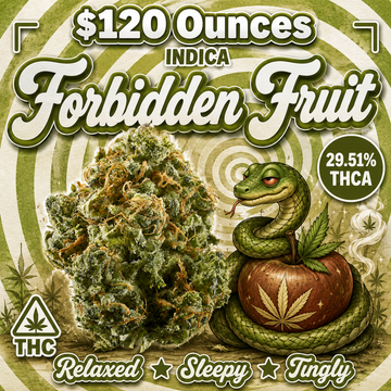 THC-A Flower  – Forbidden Fruit – Indica