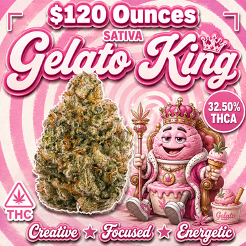 THC-A Flower  – Gelato King – Sativa