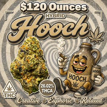 THC-A Flower  – Hooch - Hybrid