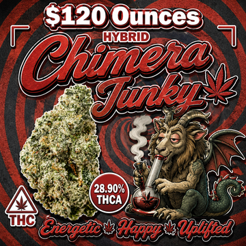 THC-A Flower  – Chimera Junky – Hybrid