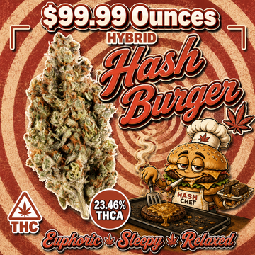 THC-A Flower – Hash Burger – Hybrid