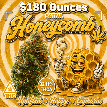 THC-A Flower  – Honeycomb - Sativa