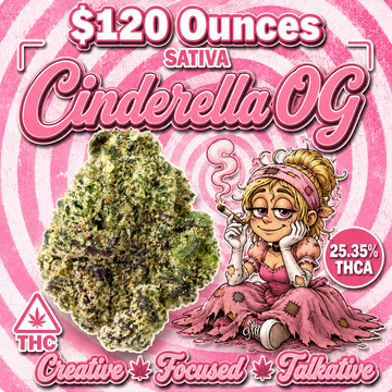 THC-A Flower  – Cinderella OG – Sativa