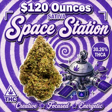 THC-A Flower  – Space Station – Sativa