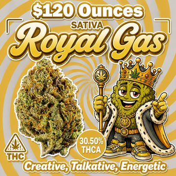 THC-A Flower  –  Royal Gas – Sativa