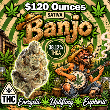 THC-A Flower  – Banjo – Sativa