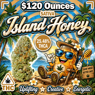 THC-A Flower  – Island Honey – Sativa